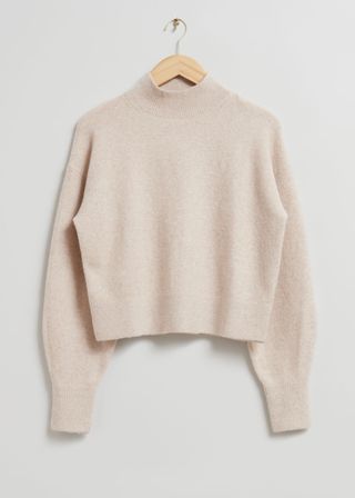 Mock-Neck Sweater