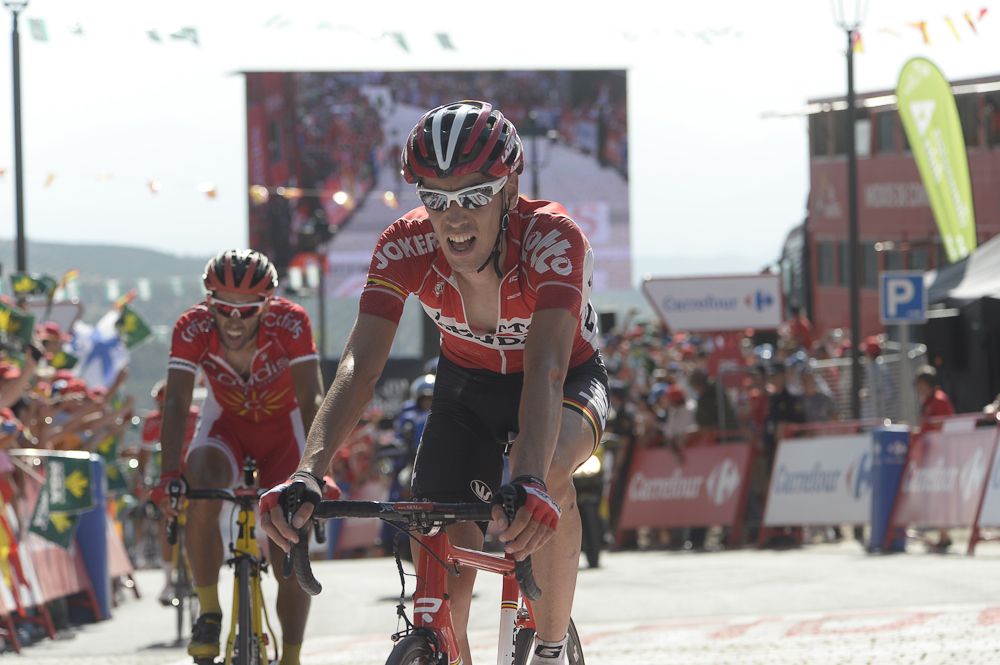 Bart De Clercq finishes stage 6.