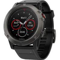 Garmin Fenix 5X Sapphire GPS mutli-sport smartwatch, Slate Gray with Black band | Sale price $479.99 | Was $599.99 | Save $120 (20%) at Best Buy