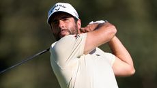 Adrian Otaegui takes a shot at the Andalucia Masters