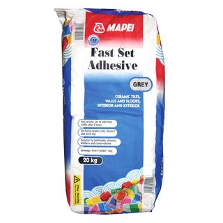Mapei Fast set Grey Tile Adhesive product shot