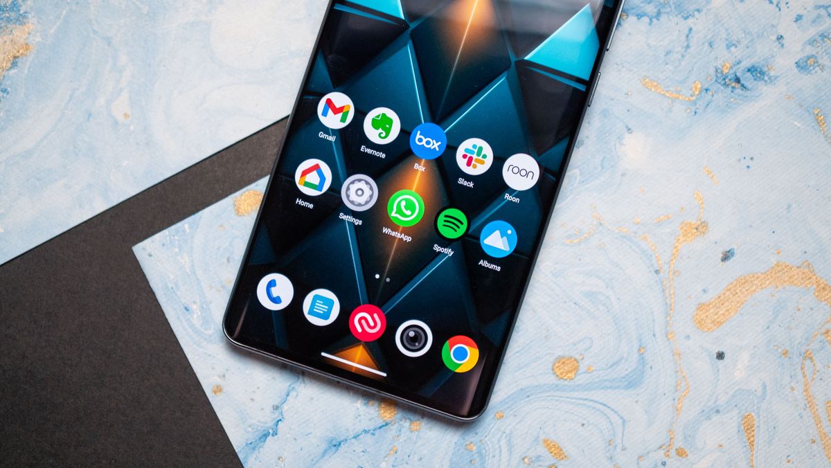 Home screen grid on Vivo X100 Pro