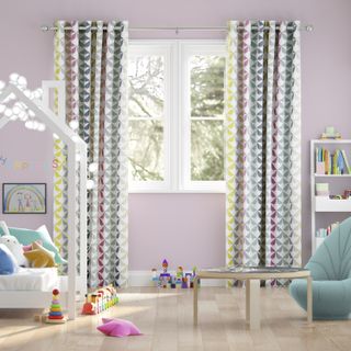 Curtains in child's bedroom by Blinds 2 Go