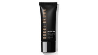 Bobbi Brown skin long wear fluid powder foundation: a loose water- and silicone-based fluid that sets down into a soft powder finish designed to last, best foundation