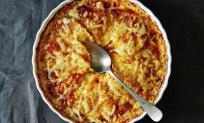 Vegetable gratin