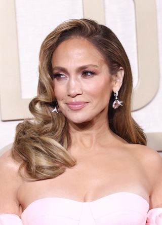 Jennifer Lopez at the 81st Golden Globe Awards held at the Beverly Hilton Hotel on January 7, 2024 in Beverly Hills, California