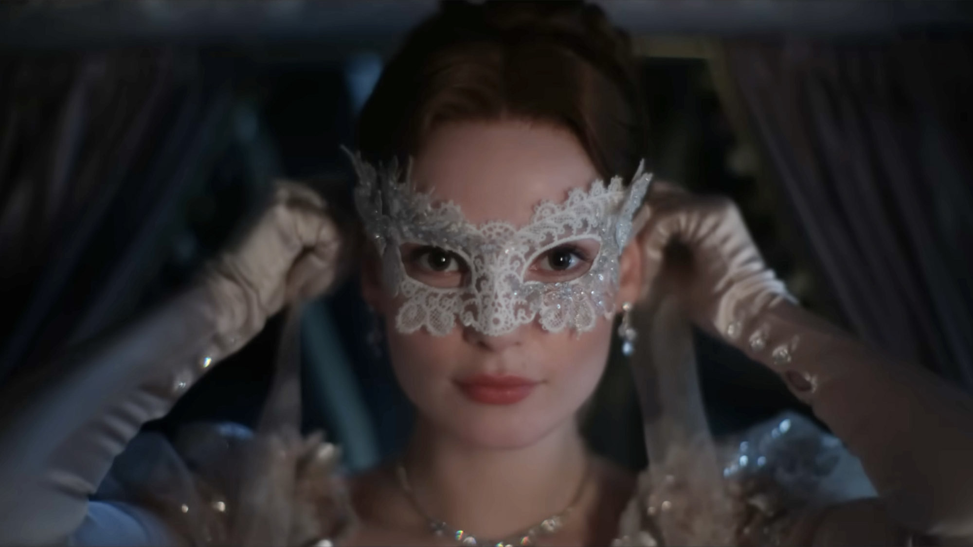 Yerin Ha prepares for The Waltz in season 4 of Bridgerton.