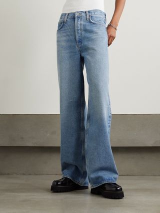 Agolde Low-Sling Puddle Jeans