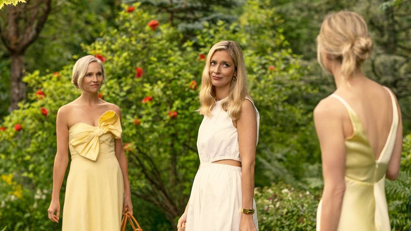 Candice King, Caitlin Fitzgerald, and Mamie Gummer in "We Were Liars" on Prime Video