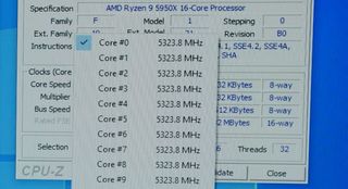 Der8auer Intel Cryo TEC on Ryzen 9 5950X
