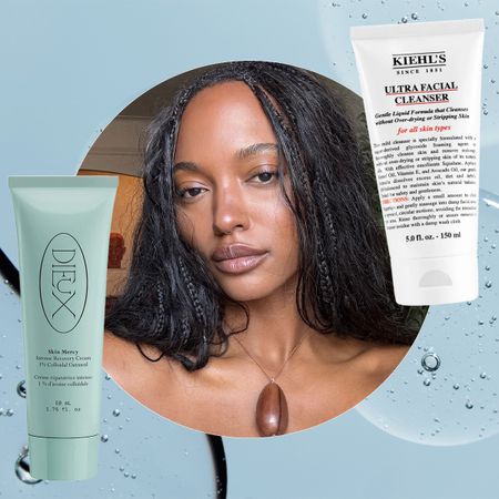 Glycerin skincare collage