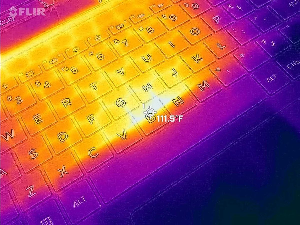 HP Dragonfly Pro FLIR images