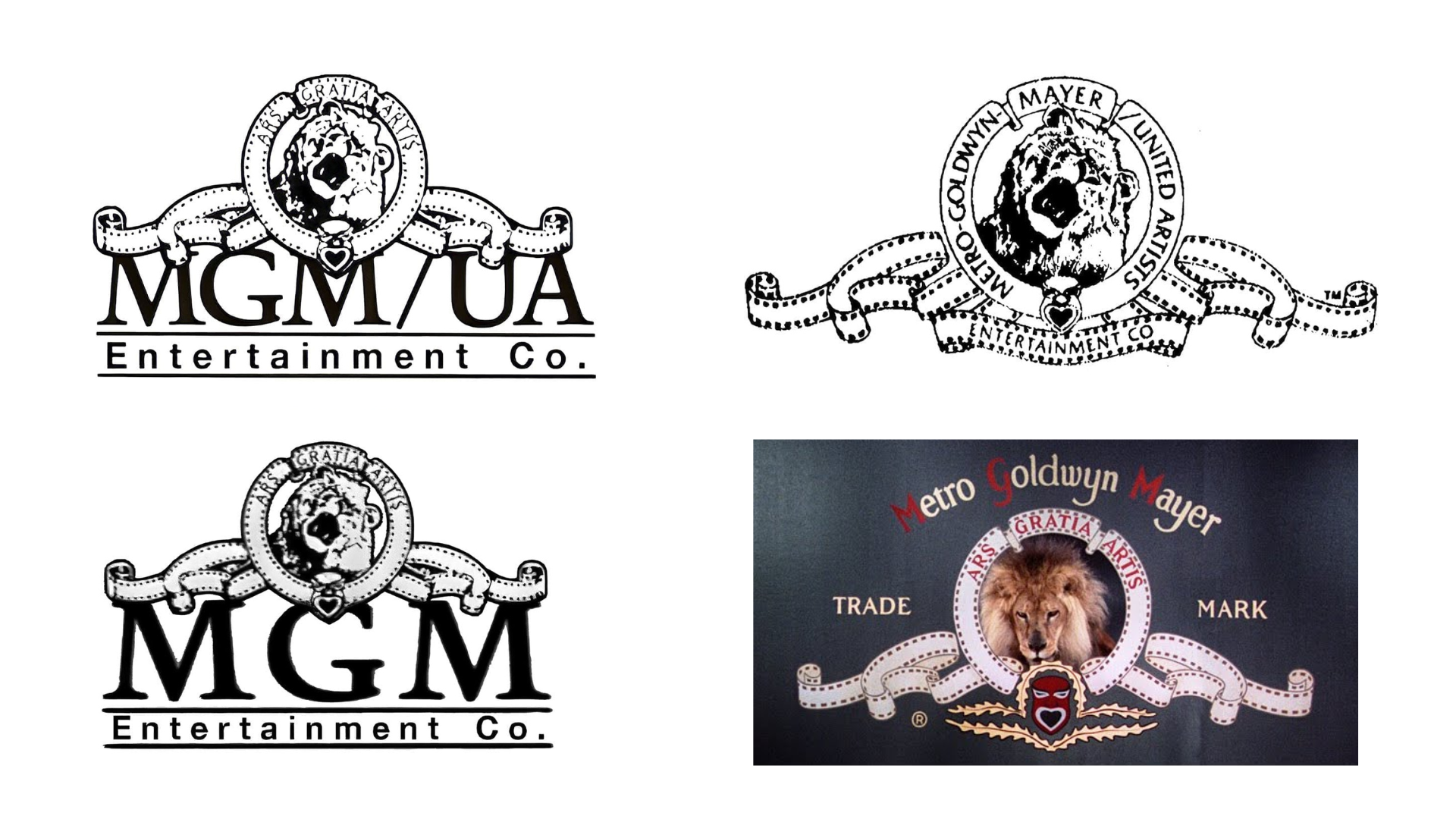 MGM logo history: A complete guide to every logo made by the historic ...