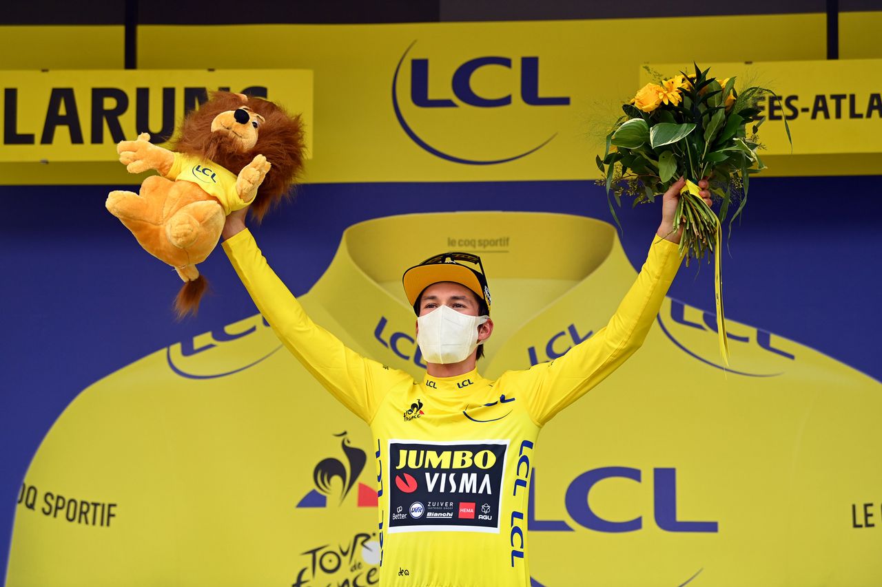 Tour de France 2020 - 107th Edition - 9th stage Pau - Laruns 153 km - 05/09/2020 - Primoz Roglic (SLO - Team Jumbo - Visma) - photo POOL/BettiniPhoto&Acirc;&copy;2020
