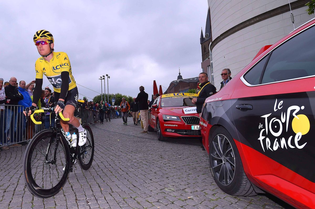 Geraint Thomas at the Tour de France