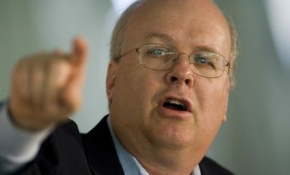 Karl Rove is "right back in the middle of it," reportedly, encouraging a U.S. prosecution of WikiLeaks, according to a disputed Huffington Post report.