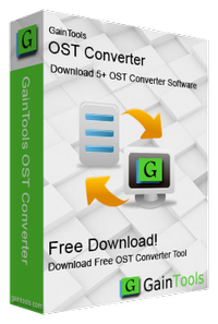 12. GainTools OST to PST Converter
GainTools Software offers an OST to PST converter that works with all versions of Outlook and the Microsoft Exchange Server. It converts files quickly and accurately, maintaining their metadata and original structure after the conversion. Like most rival tools, you can convert single files or perform batch conversions on multiple files simultaneously. This tool has no limit on the size of OST files to convert. It can convert very large files, maintaining their sizes or splitting them into multiple small files. This tool has a simple interface you can easily understand. The interface looks outdated but does its job well. Any layman can operate it; just add the files you want to upload and take the software to work. GainTools lets you customize your conversion results; you can convert an entire dataset or export specific folders of OST files to POST. The conversion results depend on exactly what you want. Pricing starts from $39 for an annual license for 1 PC.