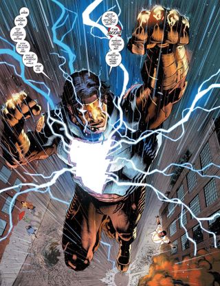 A panel from Black Adam #12.