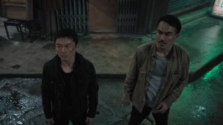 Mo Tse and Joe Taslim in The Furious