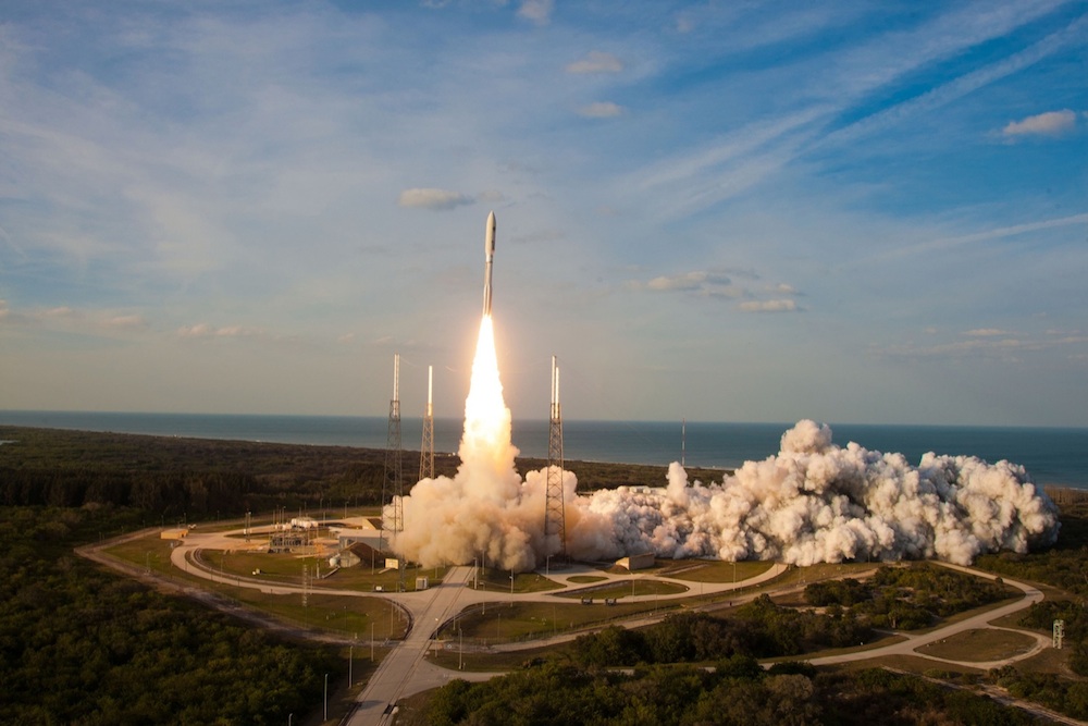 MUOS-1 Satellite Launches on Atlas 5 Rocket