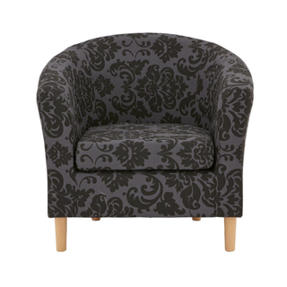 Littlewoods Josie Printed Fabric Tub Chair