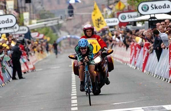 Levi Leipheimer (Discovery Channel) had a great time trial and is now 5th overall.