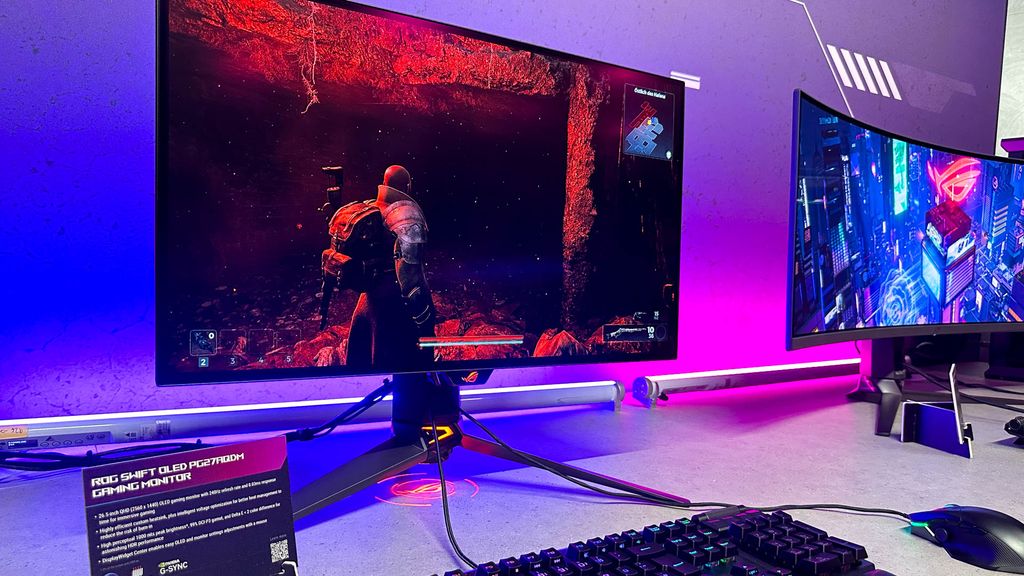 Asus' new ROG OLED monitors prove that premium, luxury gaming is here ...