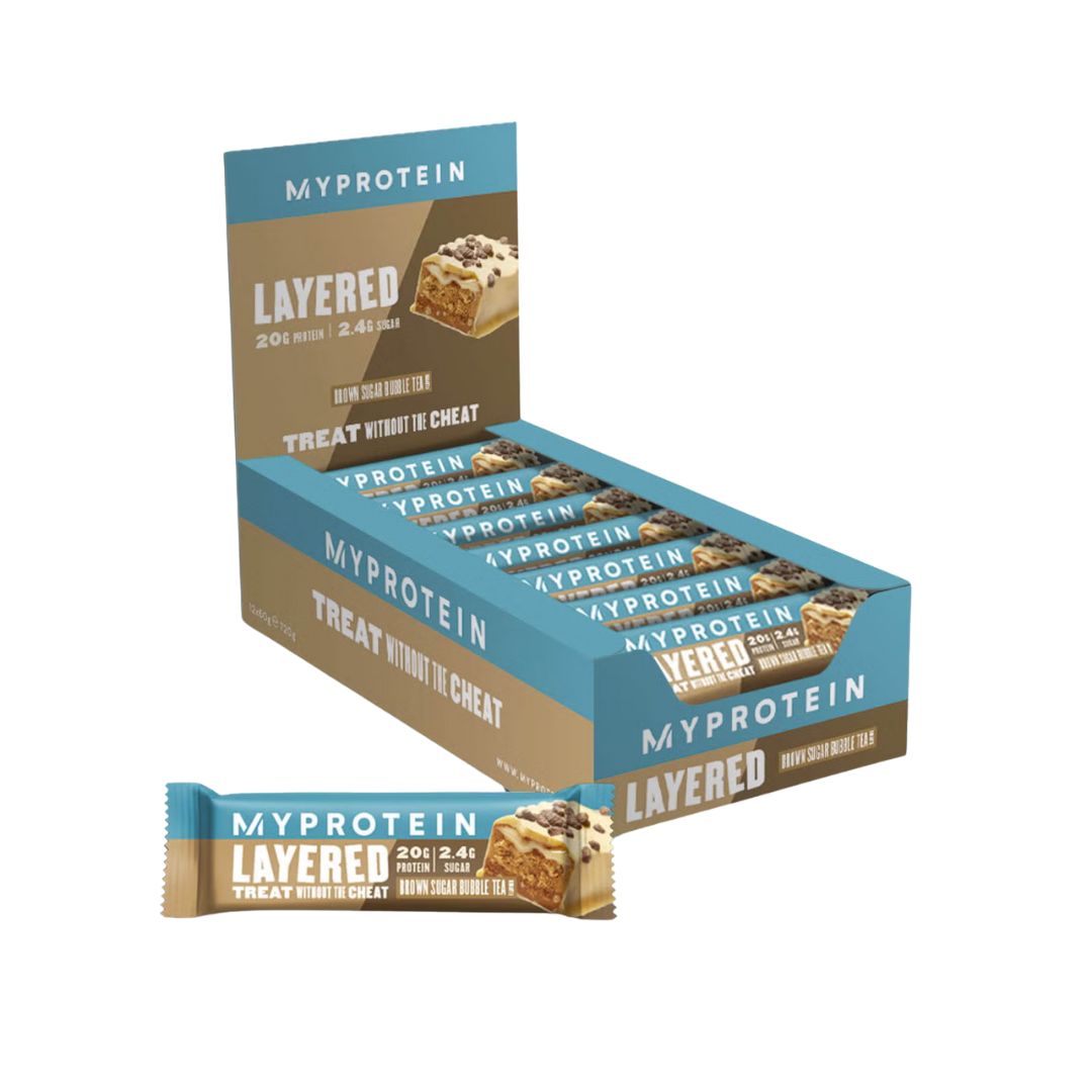 MyProtein Brown Sugar Layered Protein Bar