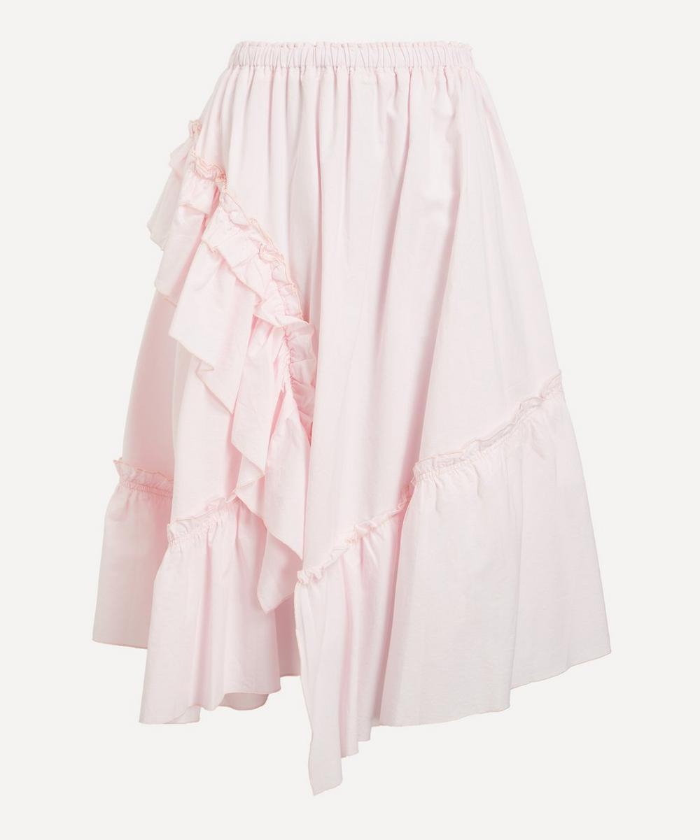 Pink Draped Skirt