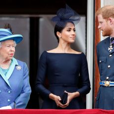The Queen, Meghan Markle & Prince Harry