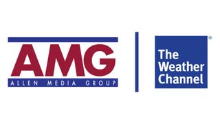 Allen Media Group and The Weather Channel logo