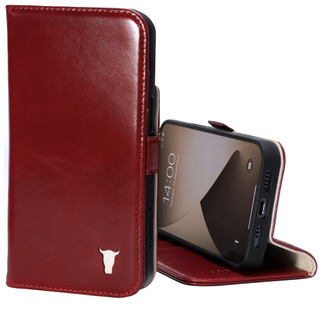 TORRO Leather Case Compatible with iPhone 14 – Genuine Leather Wallet Case