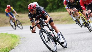 Julian Alaphilippe of France and Team Tudor Pro Cycling competes during the 112th Tour de France 2025, Stage 17 a 160.4km stage from Bollene to Valence / #UCIWT / on July 23, 2025 in Valence, France. 
