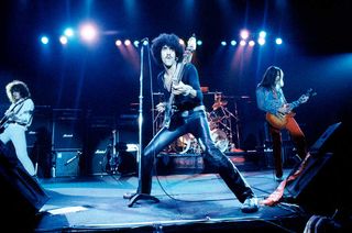Thin Lizzy onstage in 1978