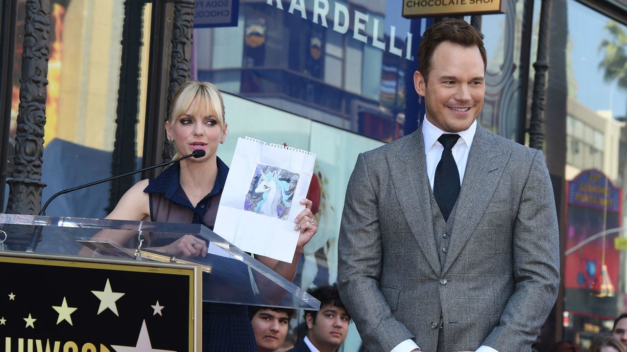 Chris Pratt and Anna Faris