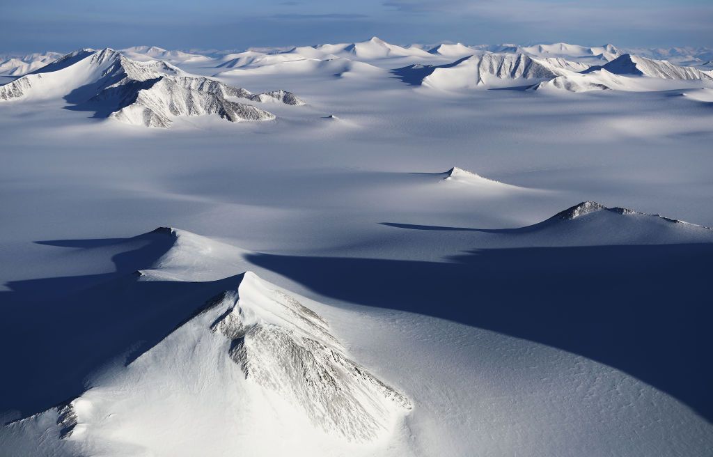 An ice field in Ellesmere Island.