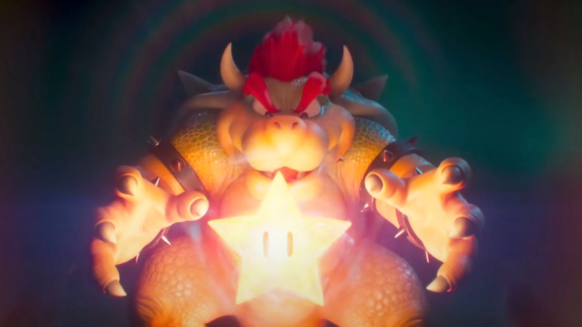 Bowser (Jack Black) in The Super Mario Bros. Movie