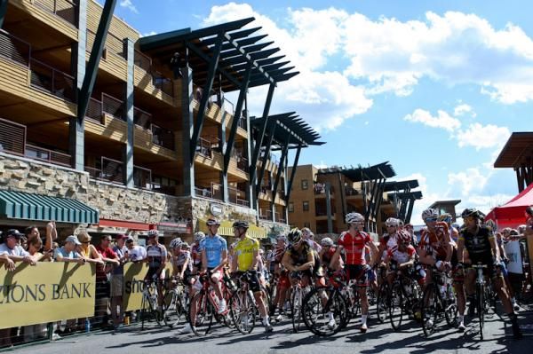 Riders line up for the last and probably most difficult stage.
