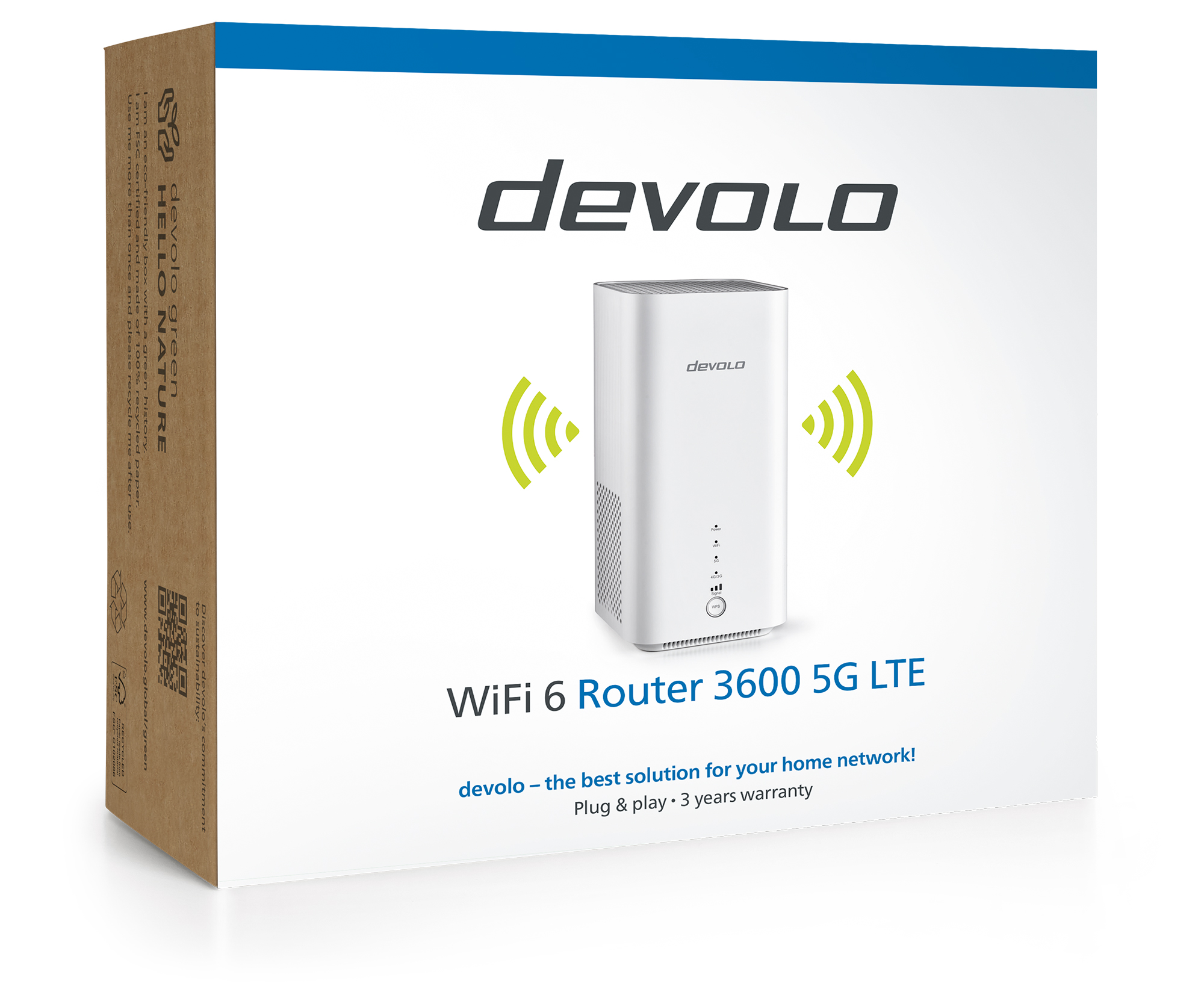 devolo WiFi 6 router 3600 5G LTE