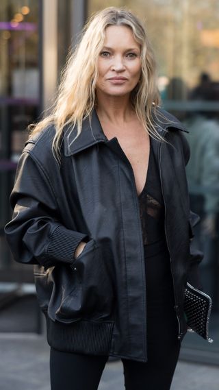 Kate Moss attends the Stella McCartney Womenswear Fall/Winter 2025-2026 show