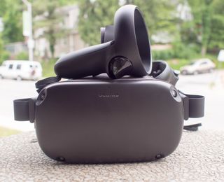 Oculus Quest outside