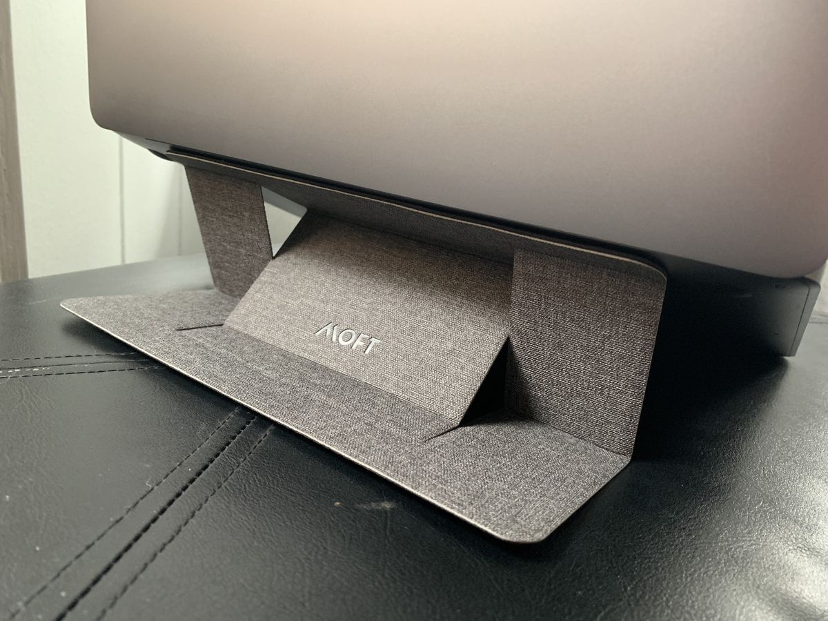 MOFT Invisible Laptop Stand high elevation