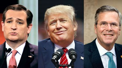 Ted Cruz, Donald Trump, and Jeb Cruz