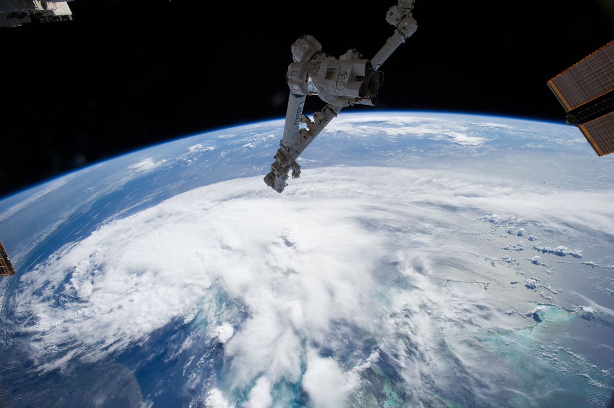 Astronauts Spot Hurricane Arthur From Space Station | Space