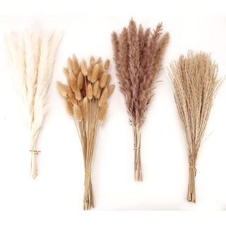 Dried Pampas Grass Decor – 100 stems