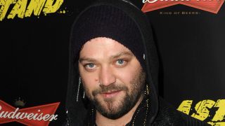 Bam Margera at the premiere of "The Last Stand"