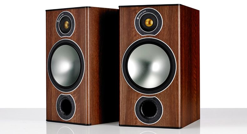 Monitor audio bronze sales 2 white ash