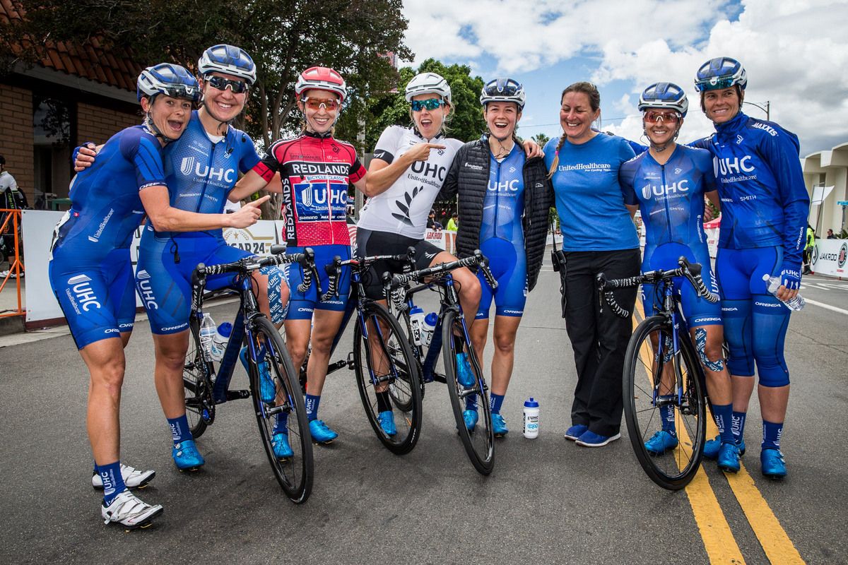 A very happy UnitedHealthcare team after Redlands wrapped up