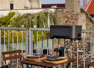 a Morsø balcone barbeque