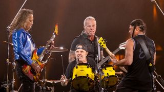 Metallica live in Detroit, 2023